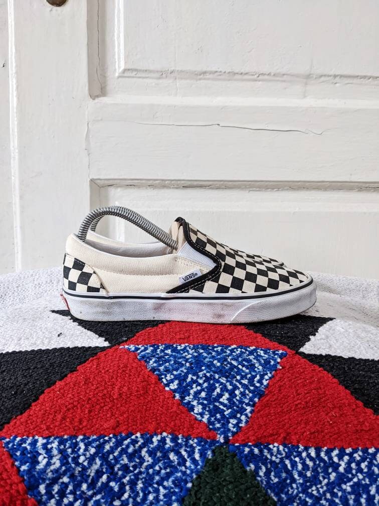 Vans Off The Wall Custom Reflect Louis Vuitton Women’s 7.5 Checker Board  Sneaker