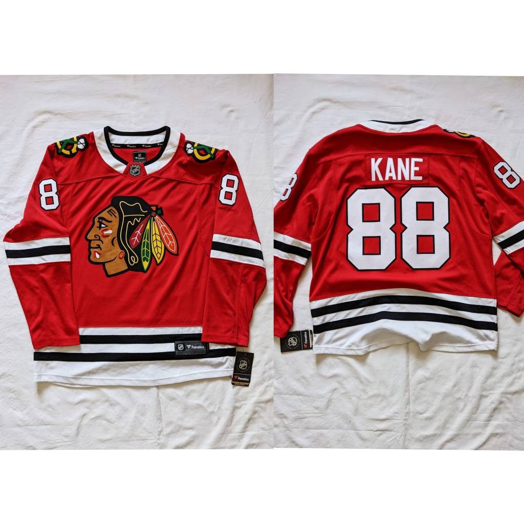 Authentic Men's Patrick Kane Black Jersey - #88 Hockey Chicago