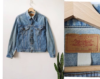 Vintage Levi’s 70505 Denim jacket Vintage Levi's 70505 Big E Denim Jacket Size: 38 z-4 | eBay