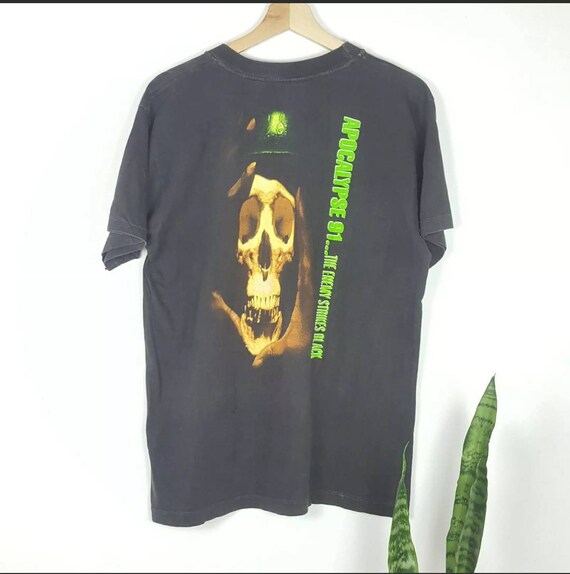 Vintage Public Enemy Merch T-shirt 1991 Apocalypse - image 3