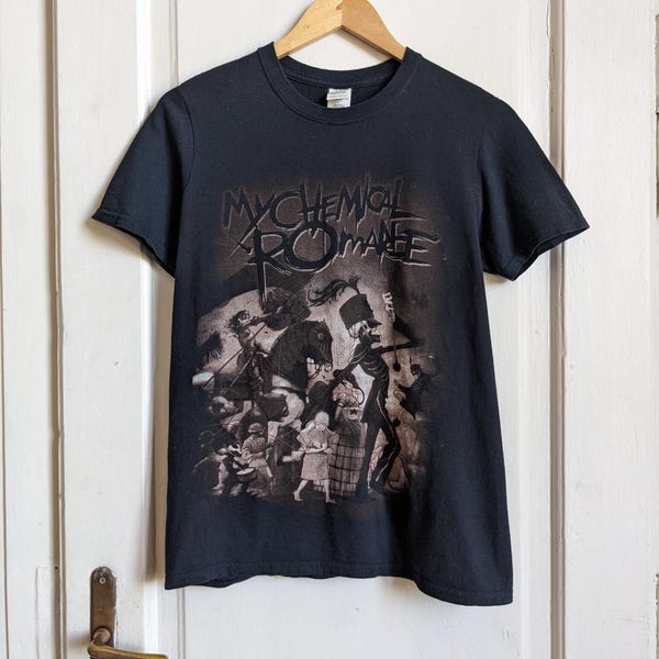 2000s My Chemical Romance  The Black Parade T-Shirt Merch MCR Emo