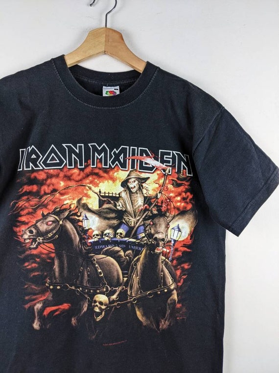 Vinatge RARE Iron maiden band Merch T 