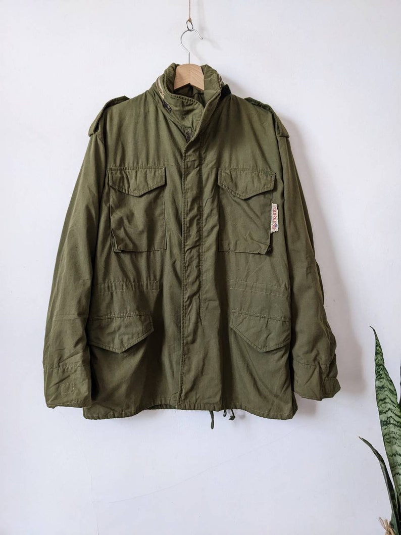 Vintage M65 Field Jacket Tanker Military Army USA 70s - Etsy