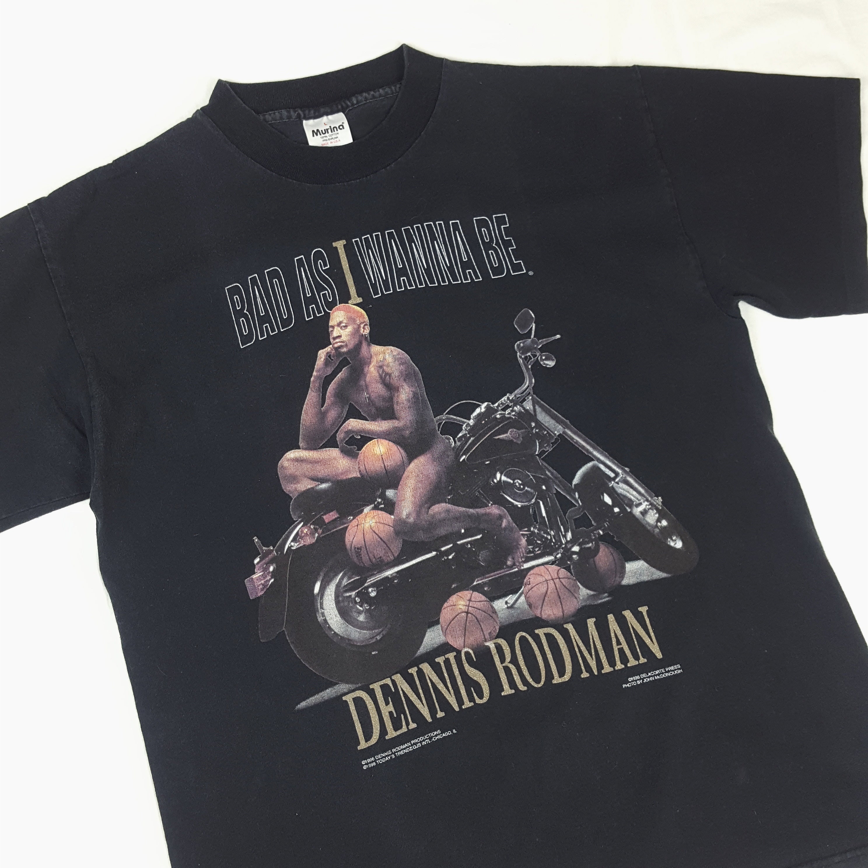 Denis Rodman Bad As I Wanna Be Tee Tシャツ