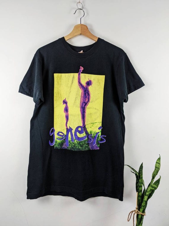 Vintage Genesis Merch T-shirt 1992 Tour Double Side - Etsy