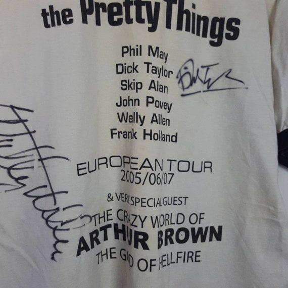 The Pretty Things Merch Authentic Autograph Band … - image 5