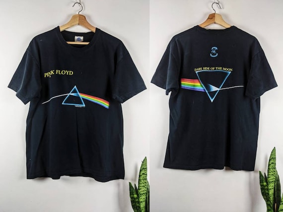vintage 1998 Roze Floyd Dark Side Of The Moon Shirt Kleding Gender-neutrale kleding volwassenen Tops & T-shirts 