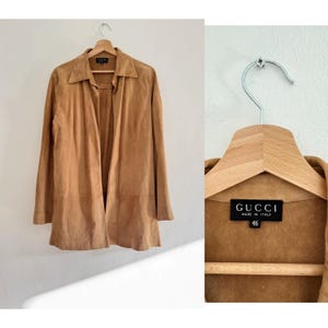 Archive Gucci Tom Ford Era 1997-1998 Suede Jacket Rare - Etsy