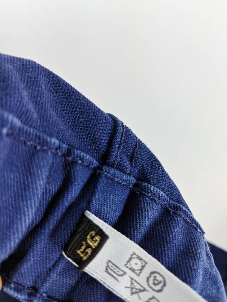 Vintage French Work Jacket Mursum Suits Blue Pants Indigo Work | Etsy