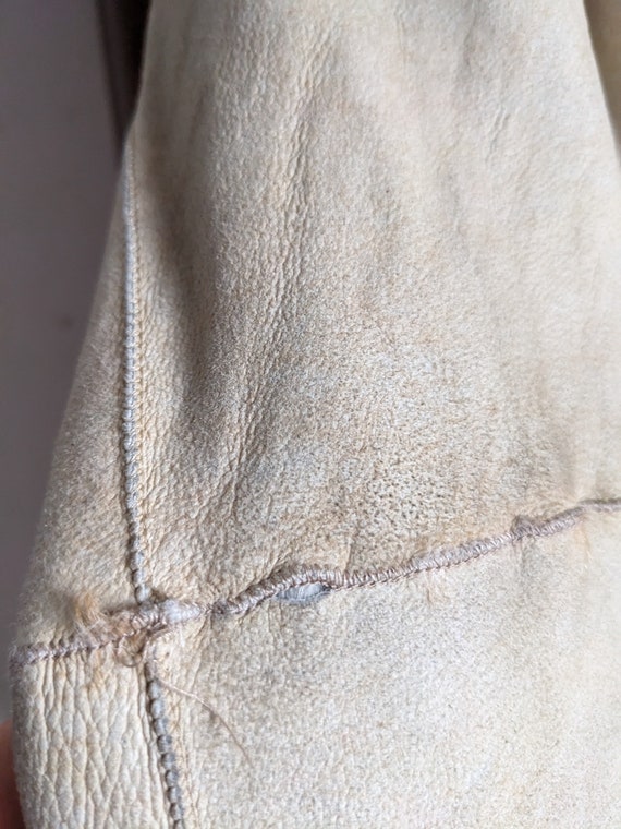 Rindi Patchwork Fur Leather Jacket Shearling - image 8