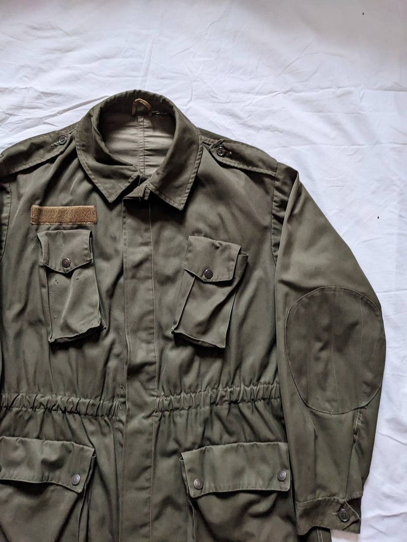 Vintage Italian Army Field Jacket Khaki - Etsy