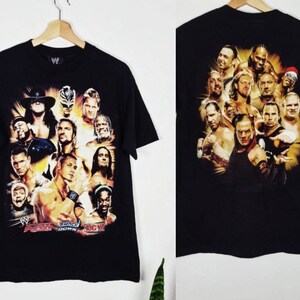 Vintage Wrestling Merch T-shirt WWF WWE 
