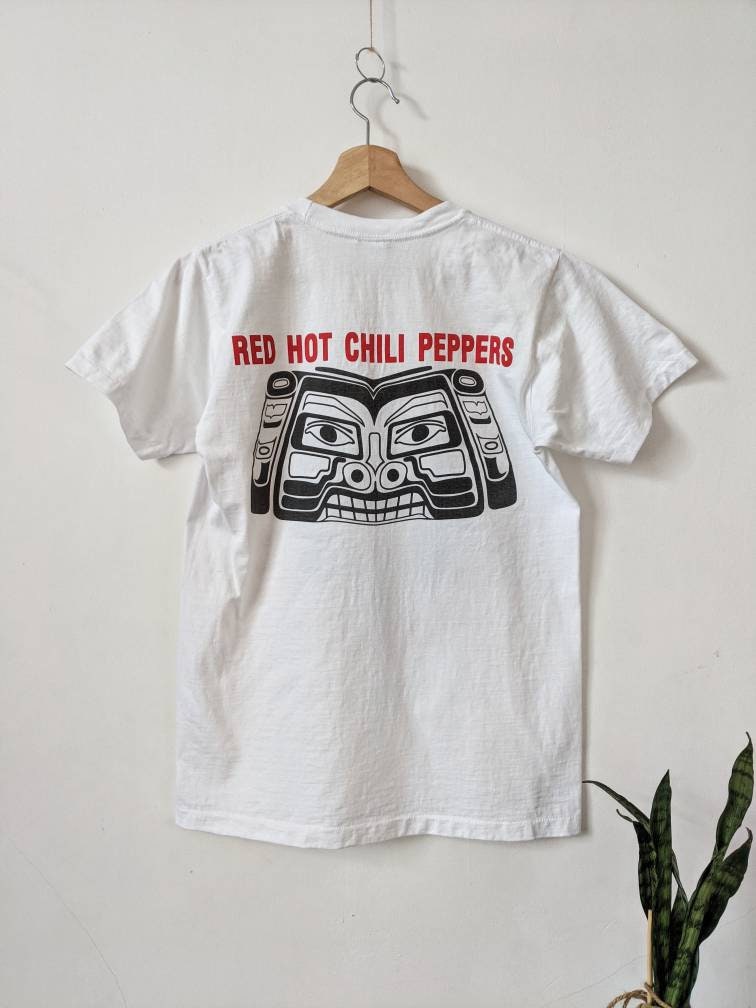 Vintage Red Hot Chili Peppers 1998 Merch T-shirt Double Side 