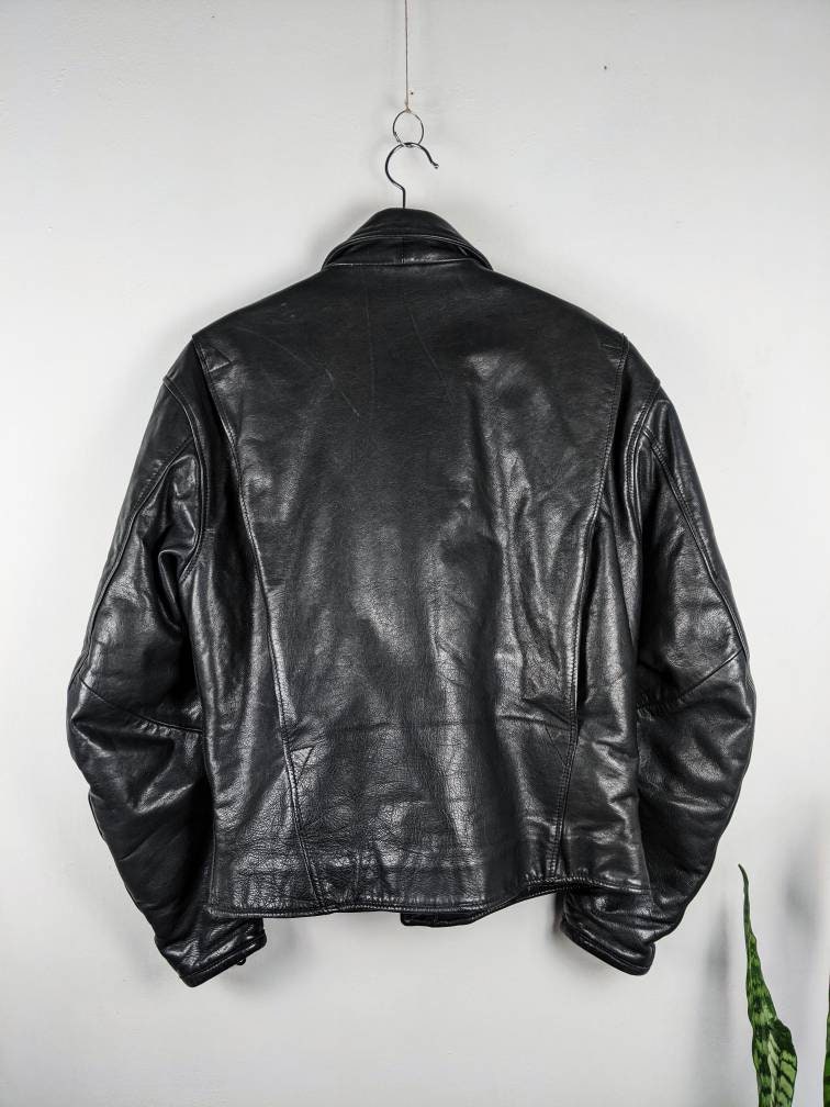 Dainese Women Leather Motorcycle Jacket Black Italy - Etsy