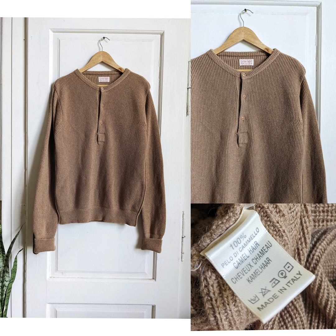 Camel Sweater X Casa-isaac Beige Sweater UK