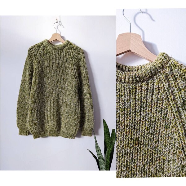 Heavy Wool Sweater Etsy