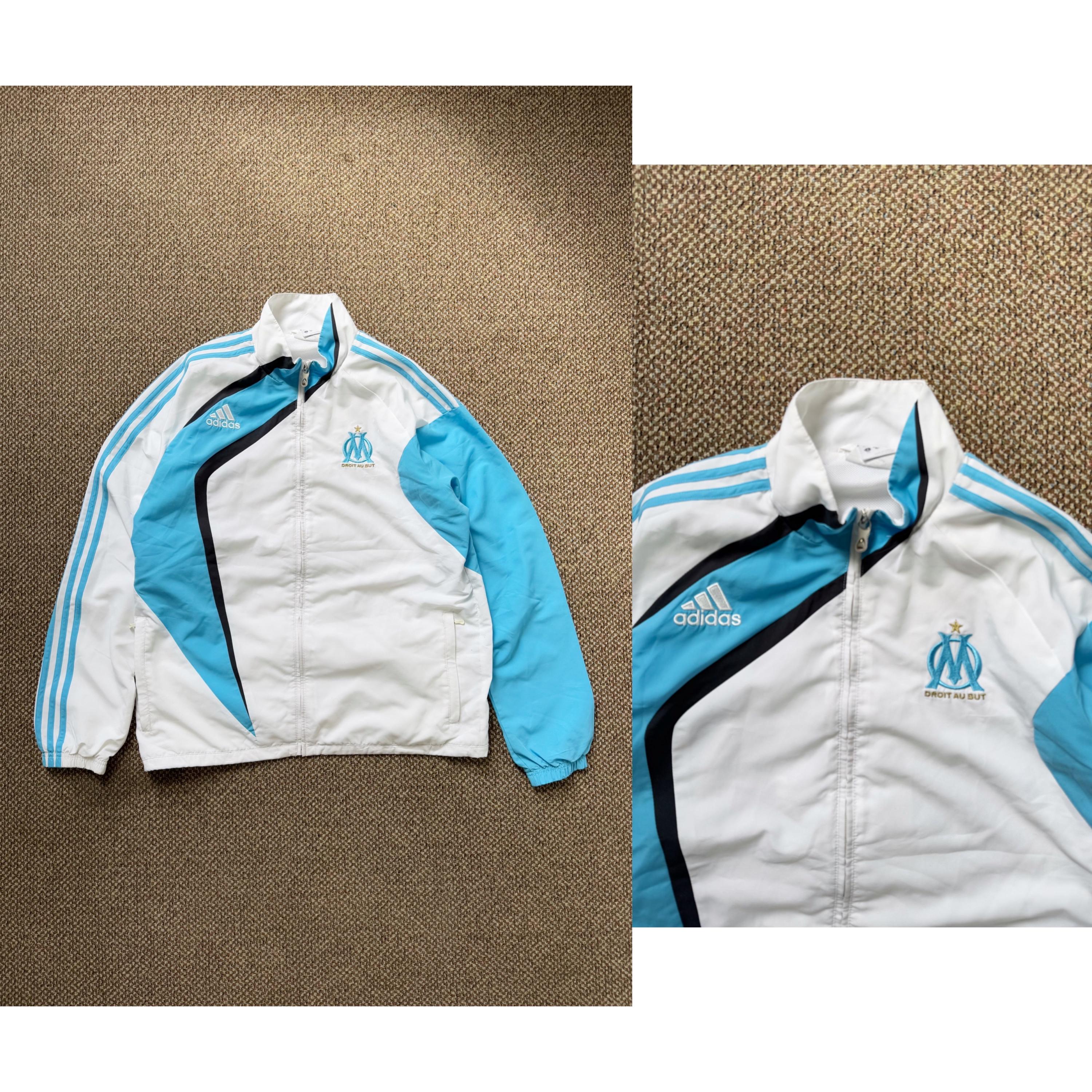 Vintage Adidas Olympique Marseille Football Jacket - Etsy