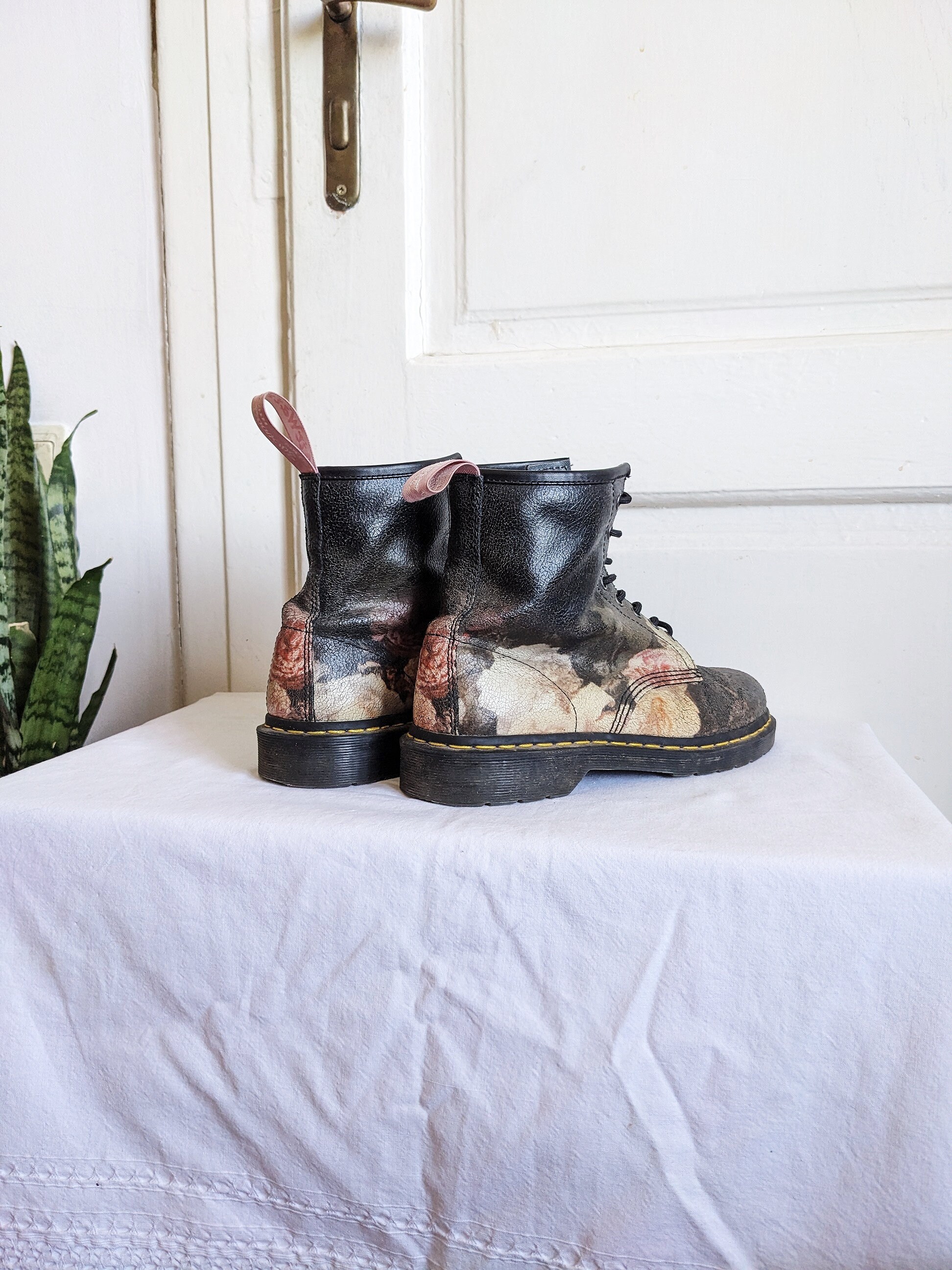 Dr Martens 1460 Boots Joy Division New Order Etsy
