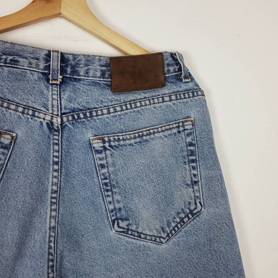 Vintage Calvin Klein Men's Jeans Made in USA Stone Washed Etsy