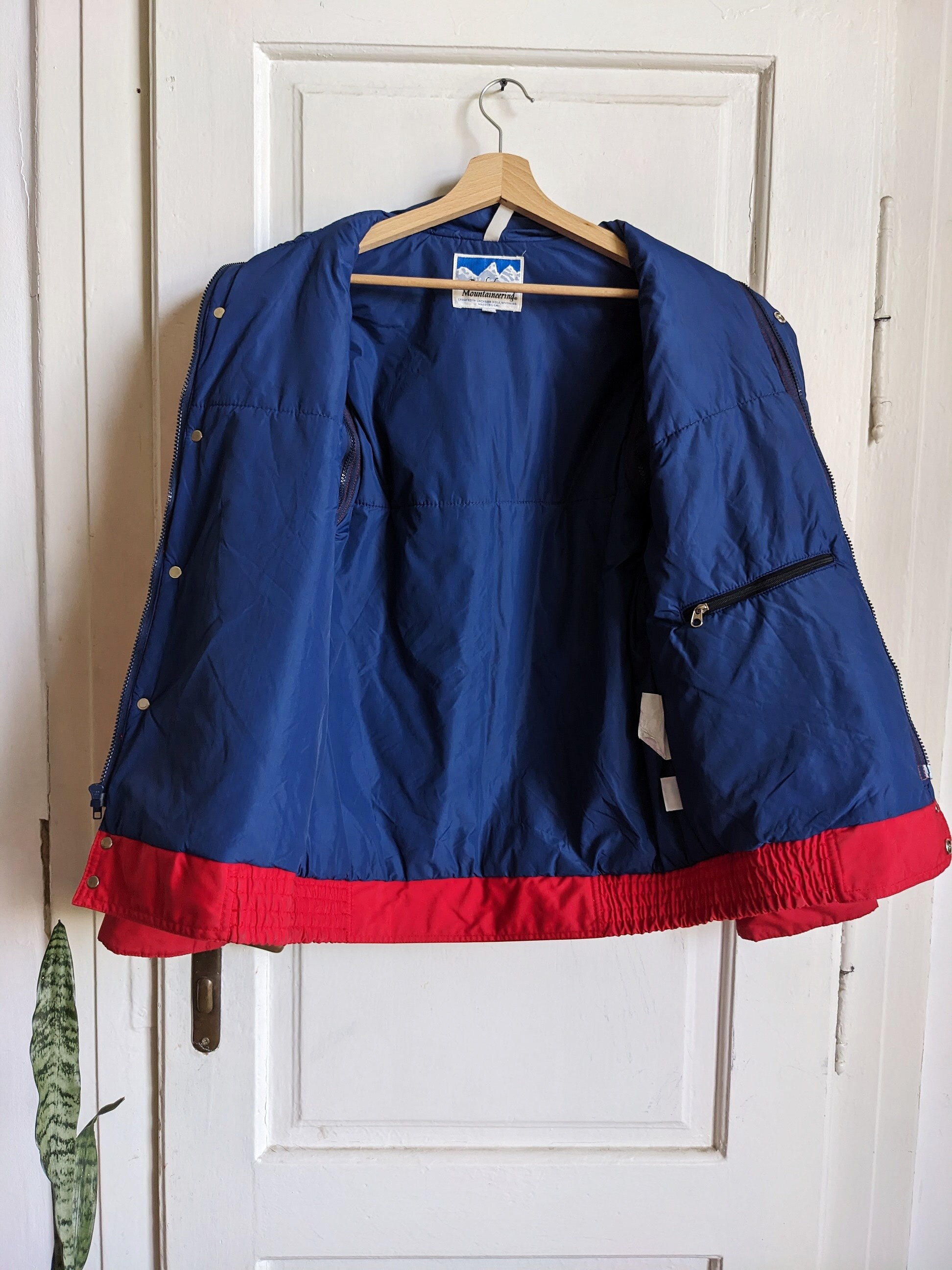 Vintage Powderhorn Mountaineering USA Jacket 2 in 1 Down Ski Vest 
