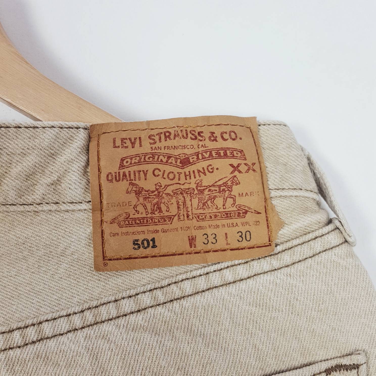 Vintage Levi's 501 Made in USA Jeans 33/30 Retro 90s | Etsy