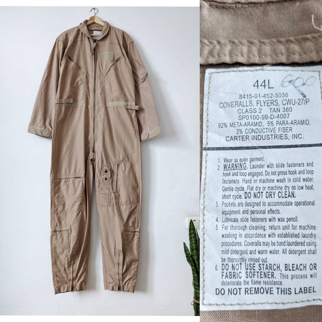 Coveralls Flyers Carter Industries CWU-27/P - Etsy Coveralls Flyers Carter Industries CWU-27/P - Etsy