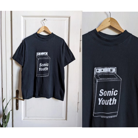 レア！ソニックユース Washing Machine　Tシャツ　当時物 Mサイズ 公式新品】 SONIC YOUTH - WASHING MACHINE ソニックユースTシャ