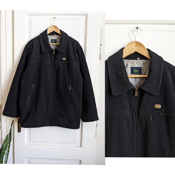 Vintage Lacoste Wool Jacket Harington
