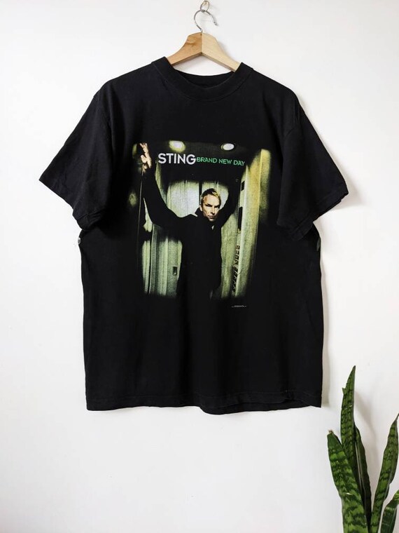 Vintage Sting 1999 Merch T-shirt Brand New Day - Etsy