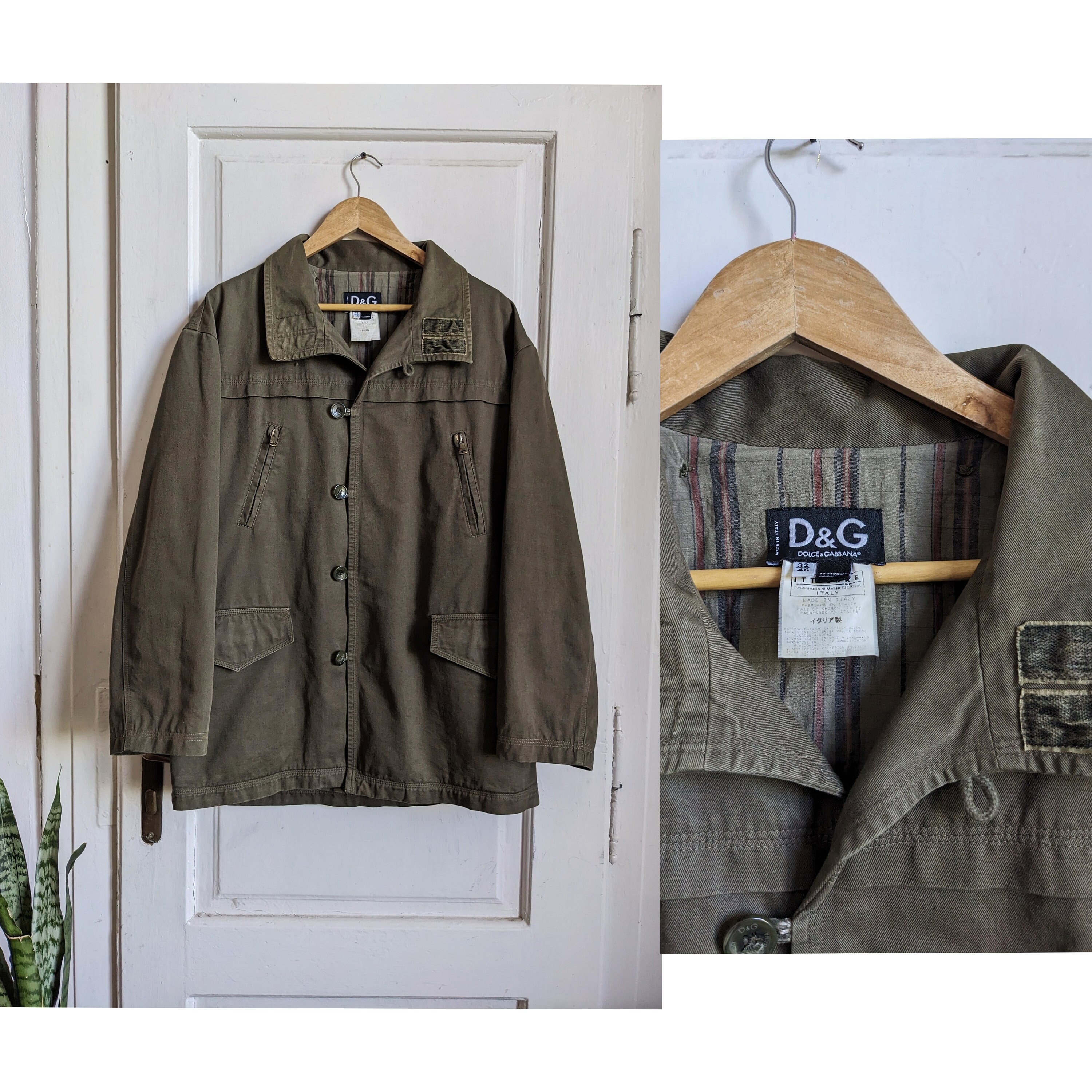 DOLCE&GABBANA | Military green Men's Jacket | YOOX