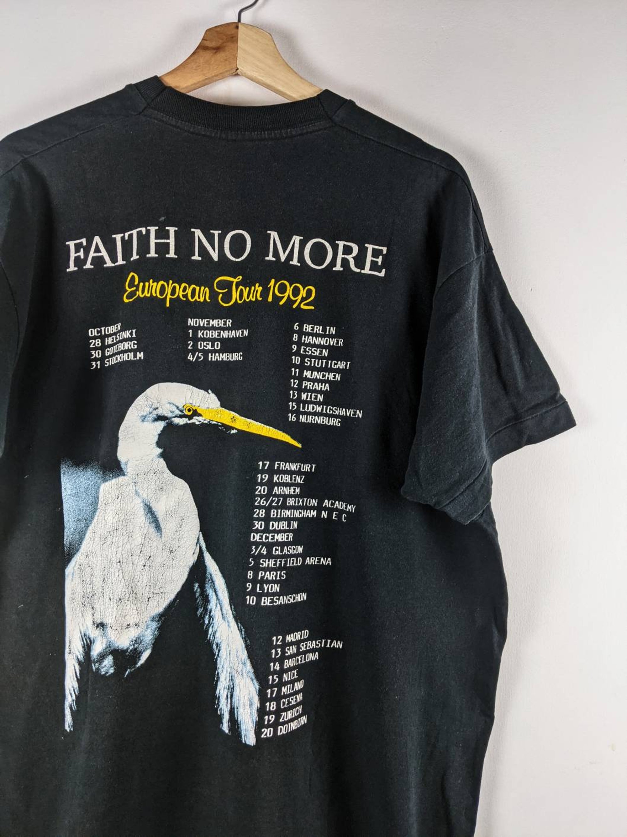 Vintage Faith No More Angel Dust 1992 Merch Tshirt