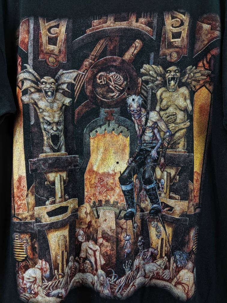 Buy Vintage Cannibal Corpse Merch T-shirt Live Cannibalism 90s 