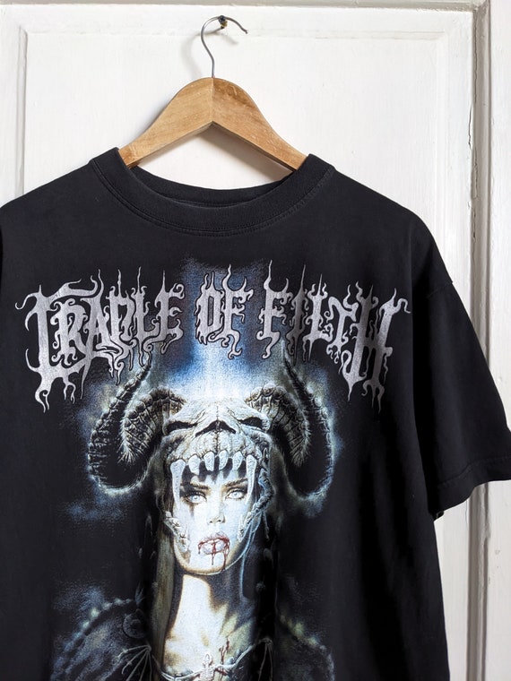 90's Cradle of Filth 90s Black Short Sleeve Unisex Tshirt