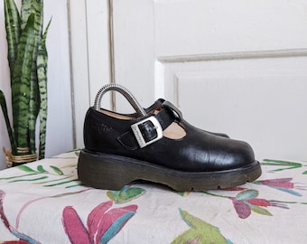 Vintage Doc Martens Mary Jane Chunky Shoes 8334 Y2k Womens