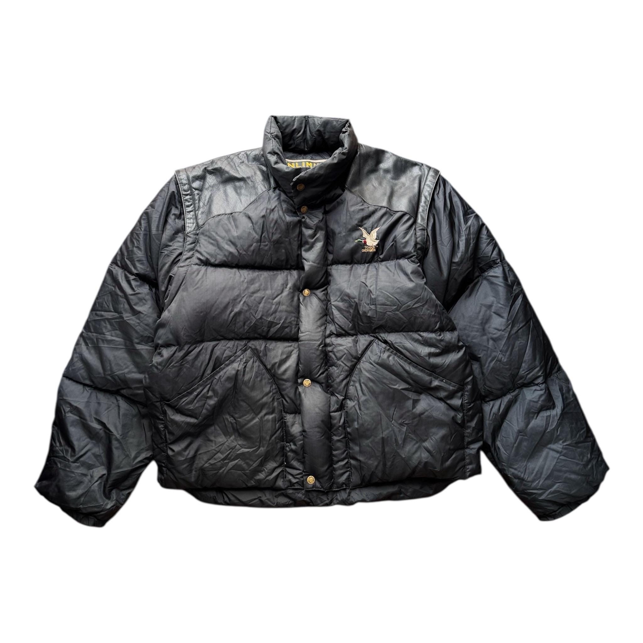 Vintage Chevignon Togs Unlimited Down Jacket | Black Duck Patch