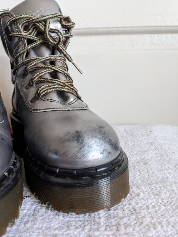 Rare Vintage Dr. Martens Chunky Boots Platform Do… - image 7