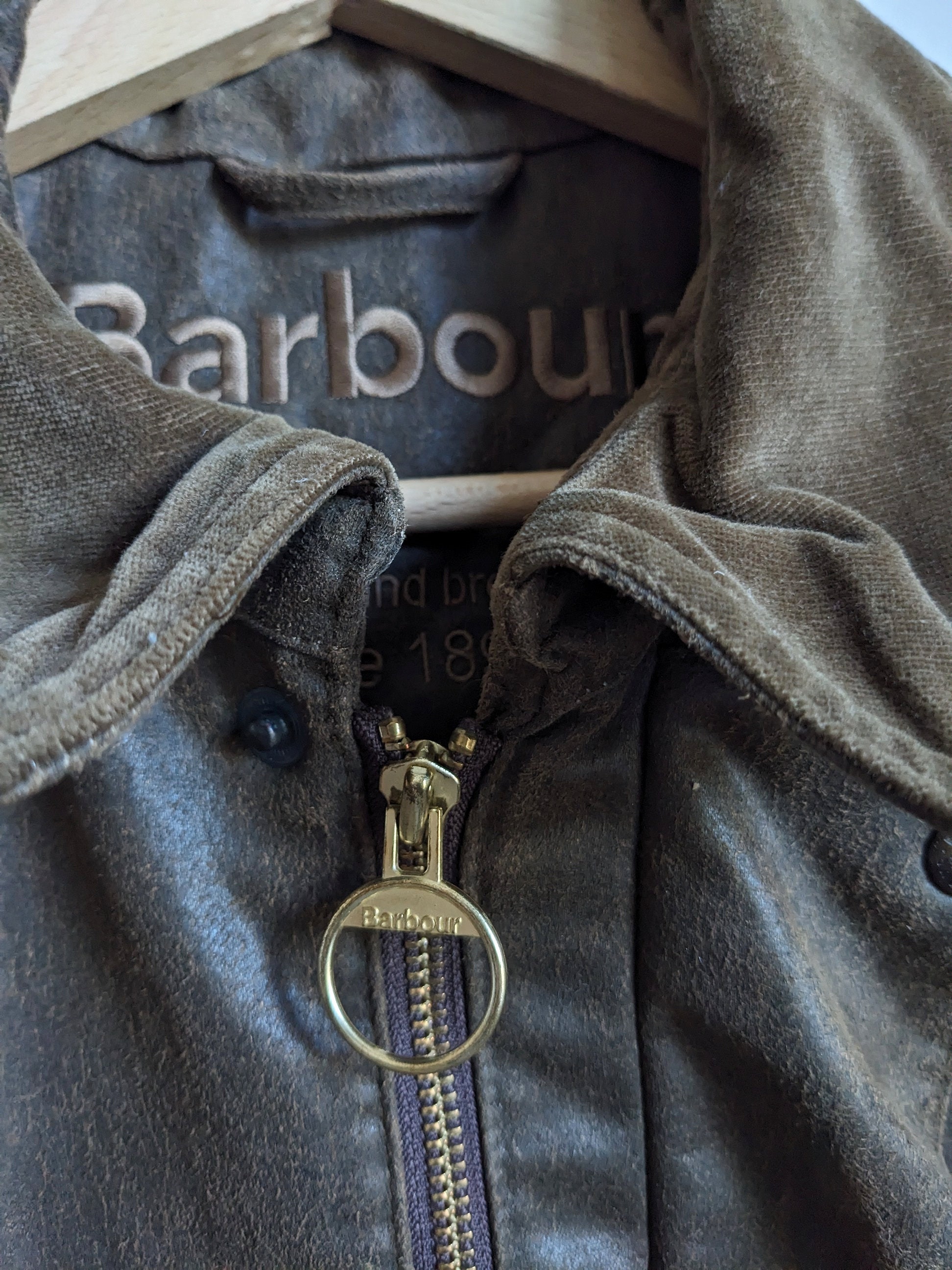 Barbour Men s Jacket Beaufort Weather Worked Men s Brown A2200