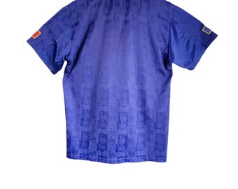 Vintage 90s Adidas France National Team Football Jersey / 1994-96