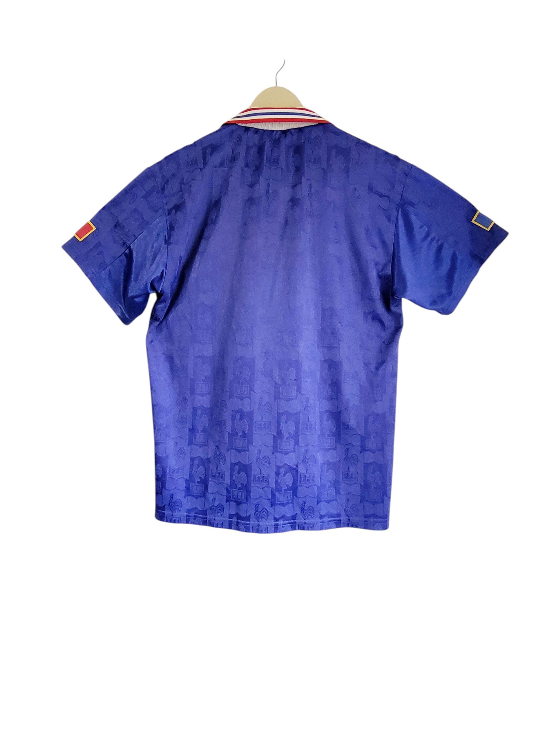 Vintage 90s Adidas France National Team Football Jersey / 1994-96