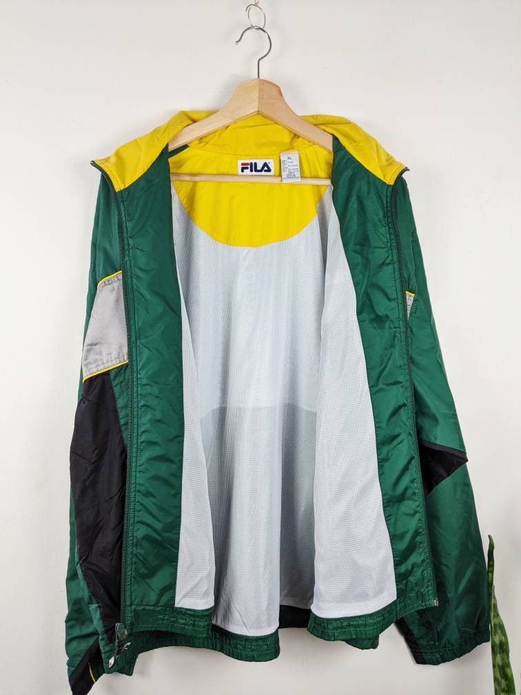 Vintage Fila Windbreaker Jacket Tracksuit - Etsy
