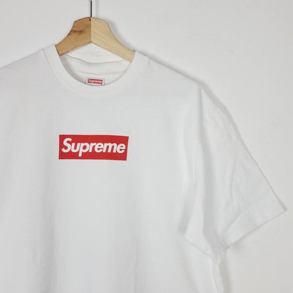 Supreme Box Logo T-shirt SS14 20s Anniversary Mad