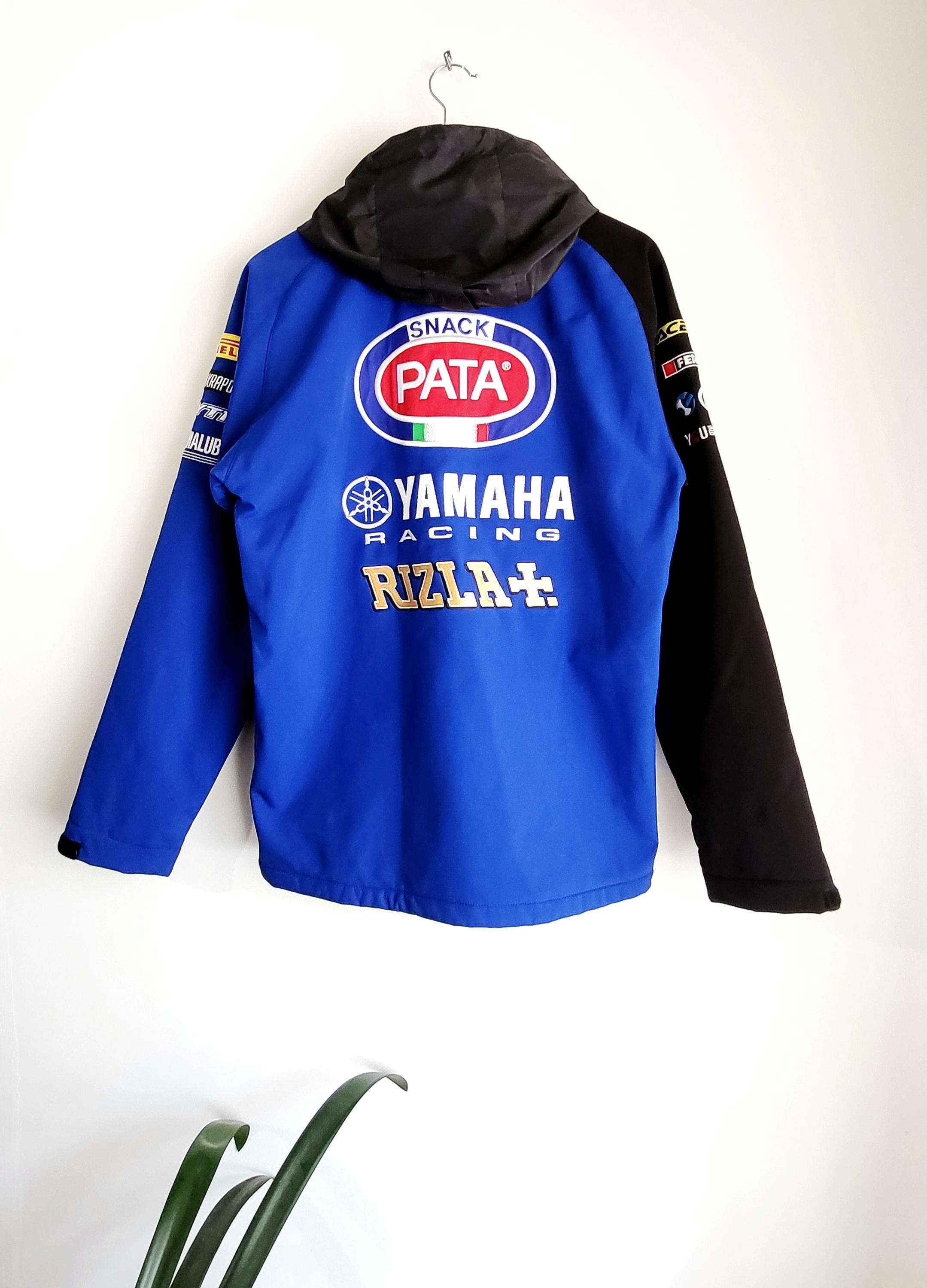 Vintage Yamaha Pata Racing Jacket | Motogp Team Blue Moto Biker