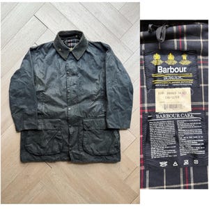Barbour beaufort navy - Etsy 日本