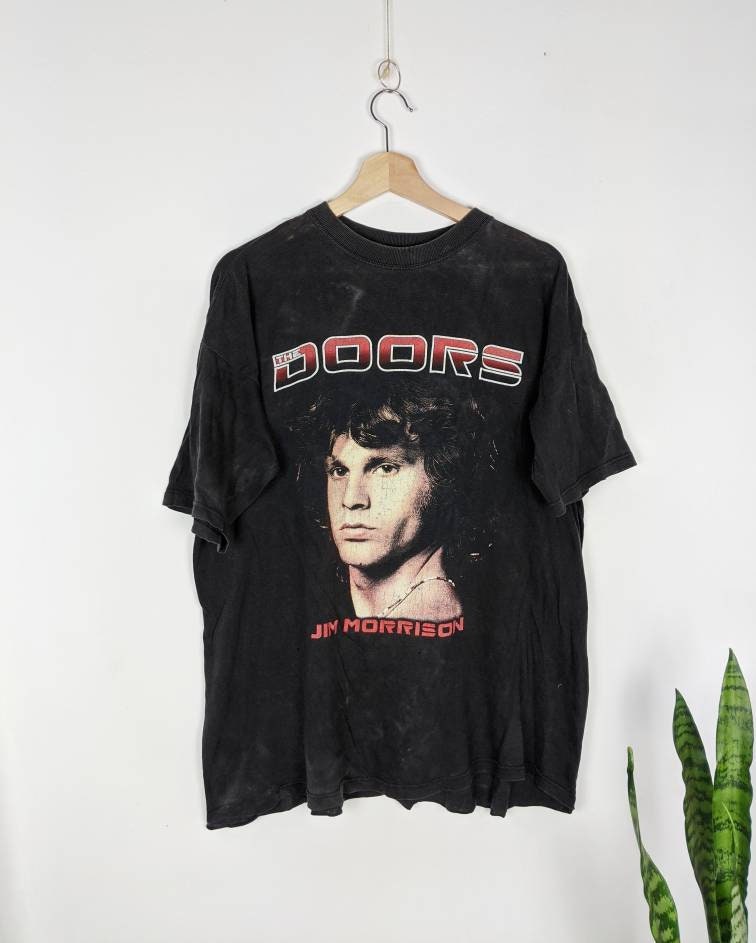 Vintage the Doors Merch T-shirt Jim Morrison Double Side Rare | Etsy
