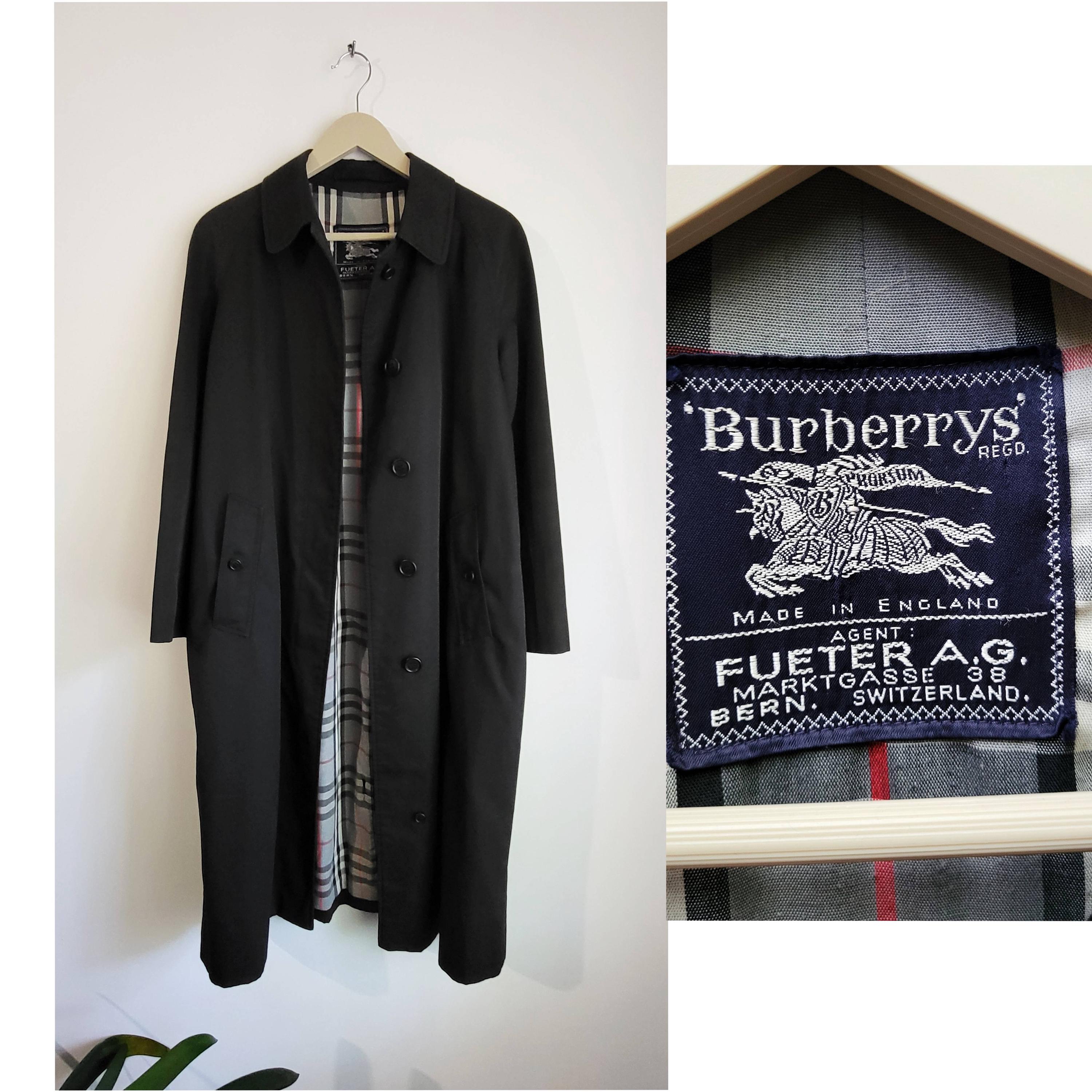 80s Burberry Trench - Etsy Canada