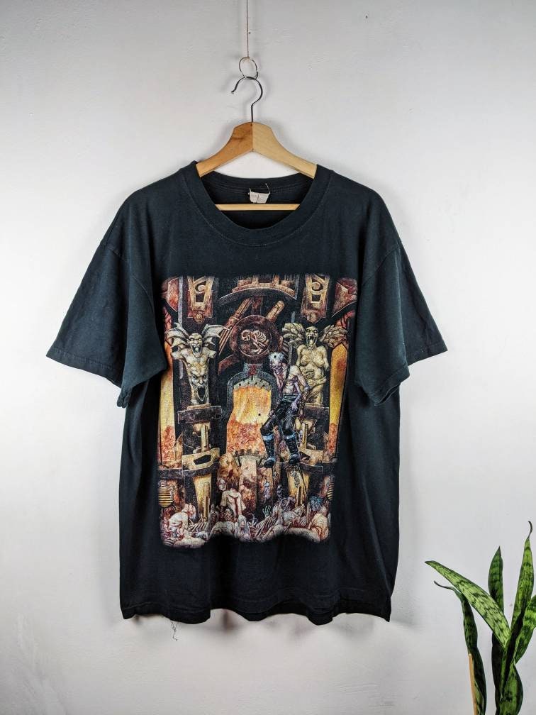 Buy Vintage Cannibal Corpse Merch T-shirt Live Cannibalism 90s 