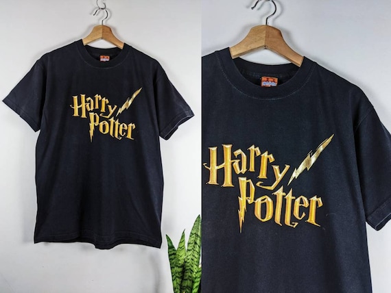 Vintage Harry Potter T-shirt Movie Merch 2000 Licensed Hogwarts -   Norway