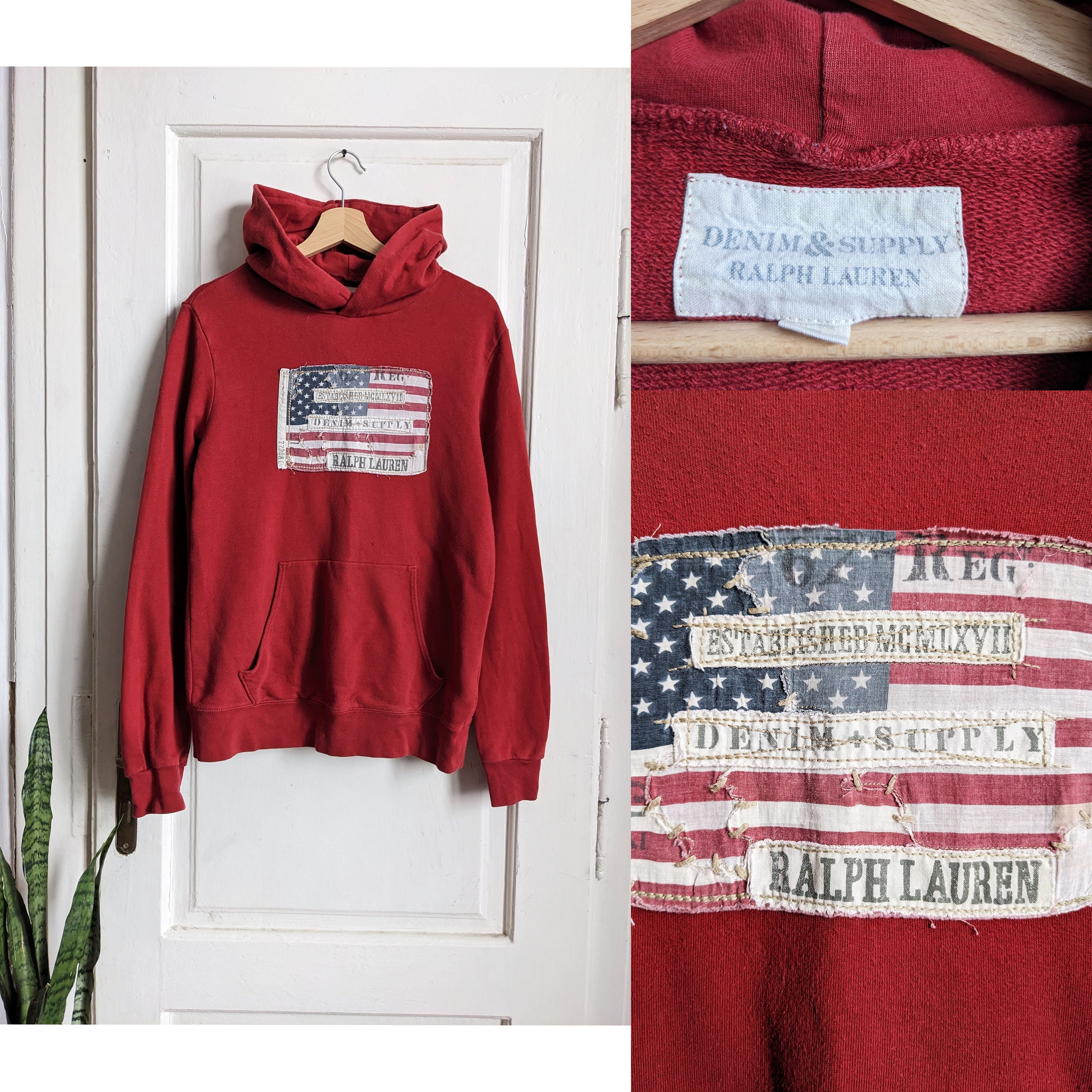 Denim and supply hoodie hot sale