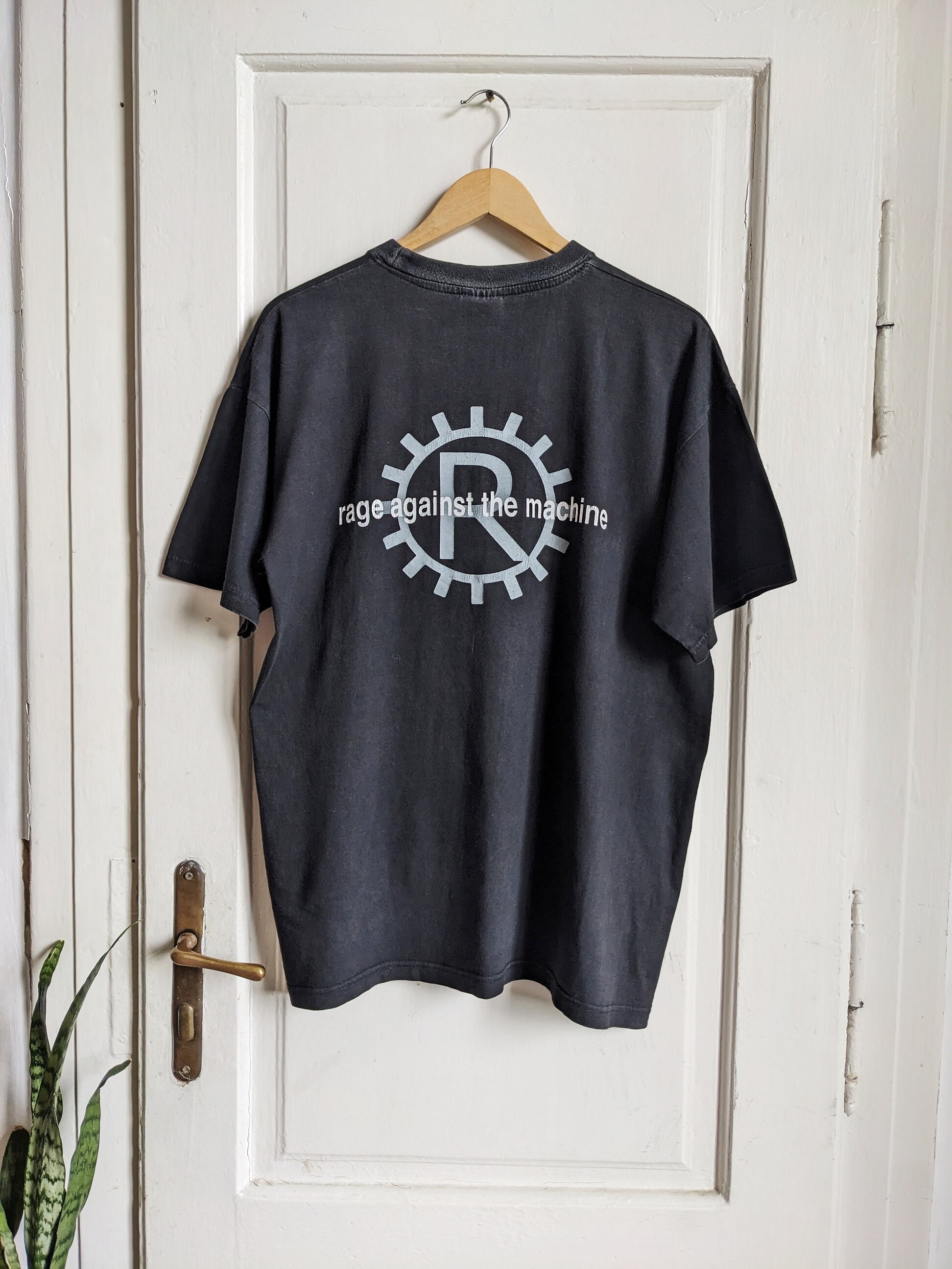 Vintage 90's Rage Against the Machine Burning Monk T-shirt Vintage 90's Rage Against the Machine Burning Monk T-shirt