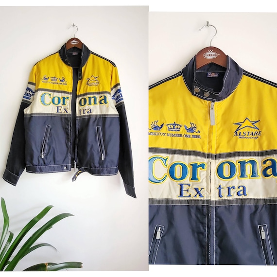 Vintage Corona Extra Racing Jacket, 90s Nylon Motorsport